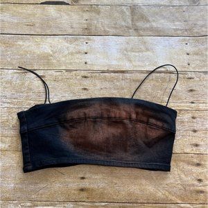 NWT I.AM.GIA Adriana Crop in Black